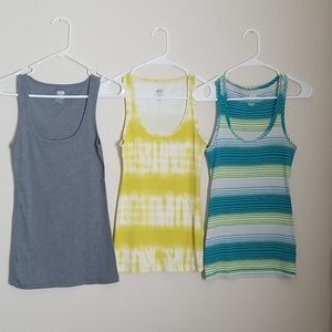 3 tops for 6.00 ROUTE 66 TANK TOPS